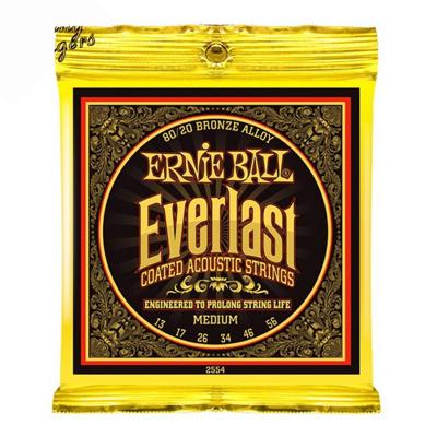 Ernie Ball Everlast medium coated Akoestisch 6 stuk(s) Staal Gitaar