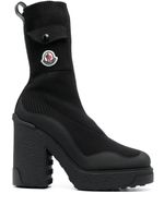 Moncler bottines Splora 125 mm - Noir - thumbnail