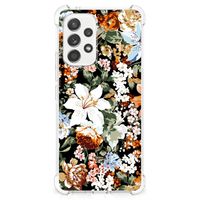 Case voor Samsung Galaxy A53 5G Dark Flowers - thumbnail