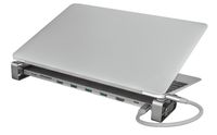 Trust Dalyx Aluminium USB-hub 10-in-1 voor Macbook & Chromebook met USB-C - thumbnail