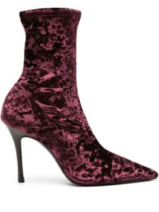 Arteana bottines Corsini 95 mm en velours - Violet