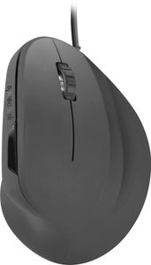 SpeedLink Piavo Ergonomische muis USB Optisch Zwart 6 Toetsen 800 dpi, 1200 dpi, 1600 dpi, 2400 dpi Ergonomisch