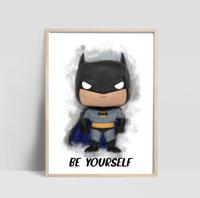 Poster - Batman / BE YOURSELF