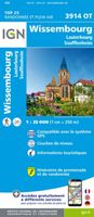 Wandelkaart - Topografische kaart 3914OT Wissembourg | IGN - Institut