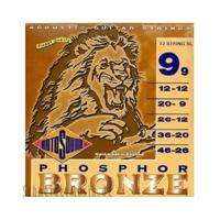 Rotosound snaren voor akoestische gitaar JUMBO KING 12-snaren JK30SL Super Light 9-42