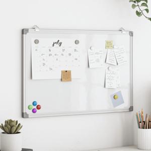 Whiteboard magnetisch 40x30x1,7 cm aluminium