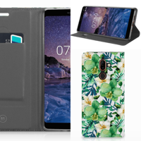 Nokia 7 Plus Smart Cover Orchidee Groen