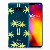 LG V40 Thinq TPU Case Palmtrees