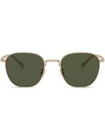 Oliver Peoples lunettes de soleil carrées Rynn - Or