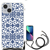 iPhone 14 Case Flower Blue - thumbnail