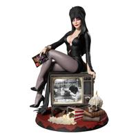 Elvira Mistress Of The Dark Static-6 PVC Statue 1/6 Elvira 42 Cm - thumbnail