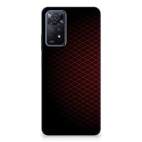 Xiaomi Redmi Note 11 Pro 5G TPU bumper Geruit Rood