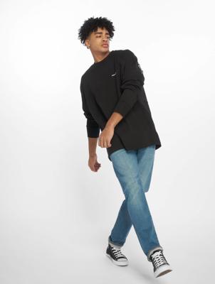 Urban Classics / Longsleeve Oversize Cut On Sleeve Logo in zwart