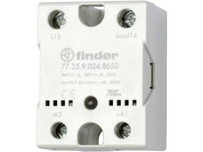 Finder Halfgeleiderrelais 77.25.8.230.8250 25 A Schakelspanning (max.): 240 V/AC Schakelend bij overbelasting 1 stuk(s)