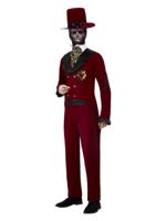 Deluxe DOTD Sacred Heart Groom Costume Burgundy