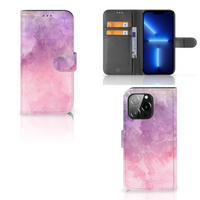 Hoesje iPhone 13 Pro Pink Purple Paint - thumbnail