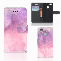 Hoesje Huawei P9 Lite Pink Purple Paint