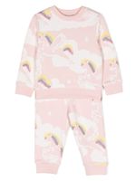 Stella McCartney Kids survêtement à imprimé graphique - Rose