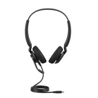 Jabra 4099-410-299 hoofdtelefoon/headset Bedraad Hoofdband Kantoor/callcenter USB Type-C Zwart - thumbnail