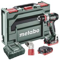 Metabo PowerMaxx BS 12 BL Q Pro 601045920 Accu-schroefboormachine 12 V 4 Ah Li-ion Incl. 2 accus, Incl. lader, Brushless - thumbnail