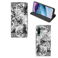 Mobiel BookCase OnePlus Nord CE 5G Skulls Angel - thumbnail