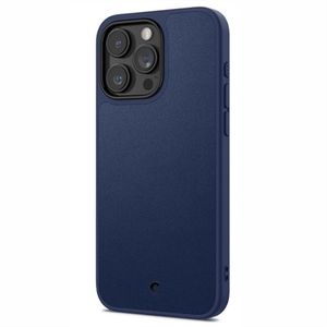 iPhone 15 Pro Max Spigen Cyrill Kajuk Mag Hybride Hoesje - Navy Blauw