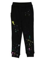 Mostly Heard Rarely Seen 8-Bit pantalon de jogging Louis à effet taches de peinture - Noir