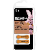 Duracell Specialty gehoorapparaatbatterijen 13 6 Stück oranje/zwart