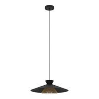 Eglo Zwarte hanglamp Grizedale Ø 50cm 43885