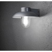 Konstsmide Mani 415-310 Buitenlamp (wand) Spaarlamp, LED E27 60 W Zilver