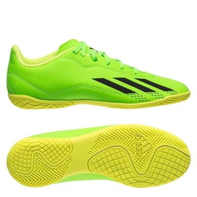 adidas X Speedportal .4 IN Game Data - Groen/Zwart/Geel Kinderen