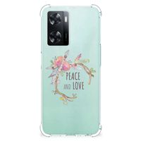 OPPO A57 | A57s | A77 4G Stevig Bumper Hoesje Boho Text - thumbnail