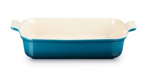 Le Creuset Ovenschaal Heritage - Deap Teal - 32 x 24 cm / 4 liter