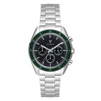 Renard horloge Sportif RD661SS36SS1 zilver/donkergroen