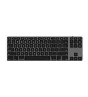 Matias Draadloos Aluminum Tenkeyless Keyboard - Space Grey - Mac
