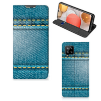 Samsung Galaxy A42 Hippe Standcase Jeans