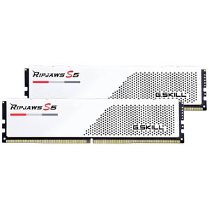 G.Skill Ripjaws S5 Werkgeheugenset voor PC Retail DDR5 64 GB 2 x 32 GB Non-ECC 6000 MHz 288-pins DIMM CL30 F5-6000J3040G32GX2-RS5W