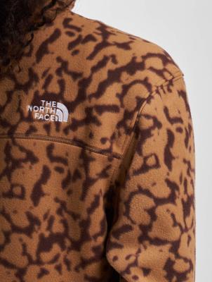 The North Face / trui 100 Glacier Printed Half Zip in beige The North Face / trui 100 Glacier Printed Half Zip in beige