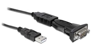 Delock 61460 Adapter USB 2.0 Type-A naar 1 x Serieel RS-232 DB9