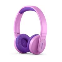 PHILIPS TAK4206PK/00 - Draadloze on-ear koptelefoon voor kinderen - Verlichte cups - Ouderlijk toezicht - <85 dB - Roze