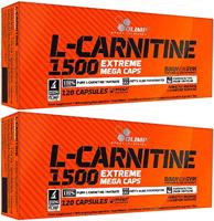 Olimp L-Carnitine 1500 Extreme Mega Caps 2 x 120 capsules