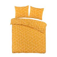 W polyester-katoenen dekbedovertrek 2 persoons