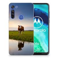 Motorola Moto G8 TPU Hoesje Koe