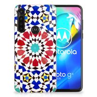 Motorola Moto G8 Power TPU Siliconen Hoesje Mozaïek - thumbnail