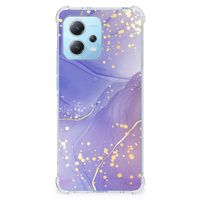 Back Cover voor Xiaomi Redmi Note 12 5G Watercolor Paars - thumbnail