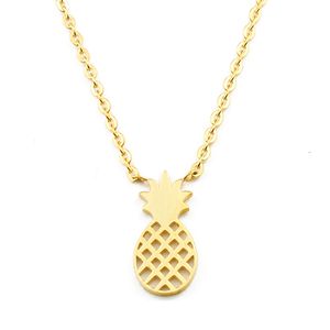 Cilla Jewels dames ketting Pineapple geelgoud Verguld