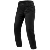 REV'IT! Violet Lady BF, Motorjeans dames, Zwart lengte 32