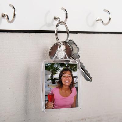 Sleutelhanger set met foto - 50 stuks (dubbelzijdig)