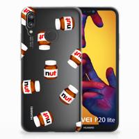 Huawei P20 Lite Siliconen Case Nut Jar