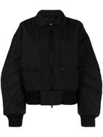 Y-3 quilted bomber jacket - Noir